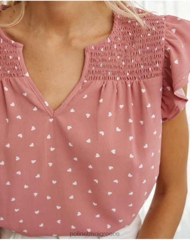 Polin et moi μακιγιάζ μπλούζα katerina hearts είδη ένδυσης 8DX0F166