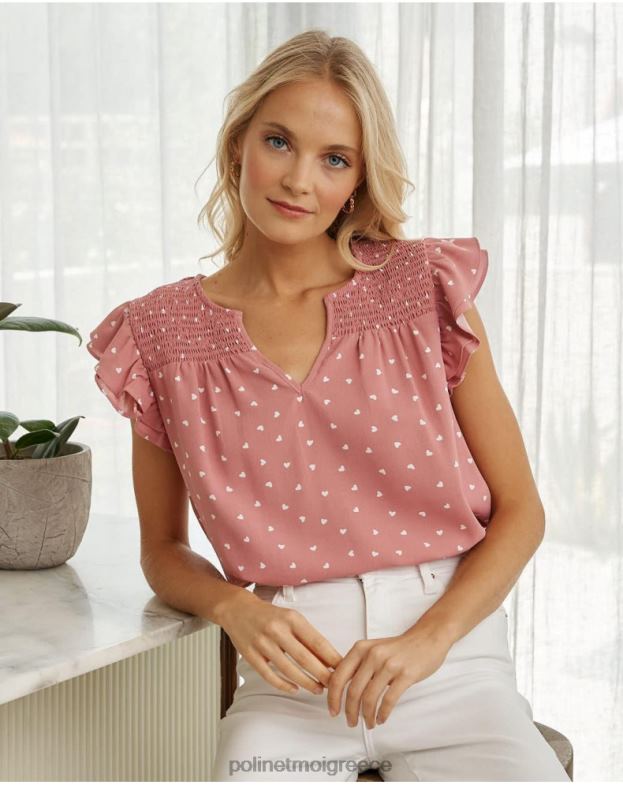 Polin et moi μακιγιάζ μπλούζα katerina hearts είδη ένδυσης 8DX0F166