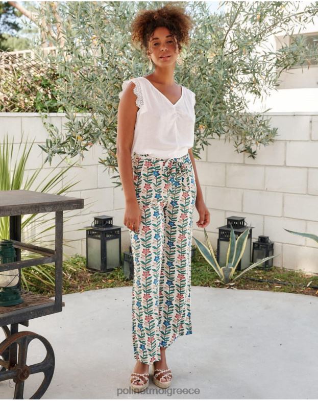 Polin et moi άσπρο δαντέλα μπλούζα mery είδη ένδυσης 8DX0F153