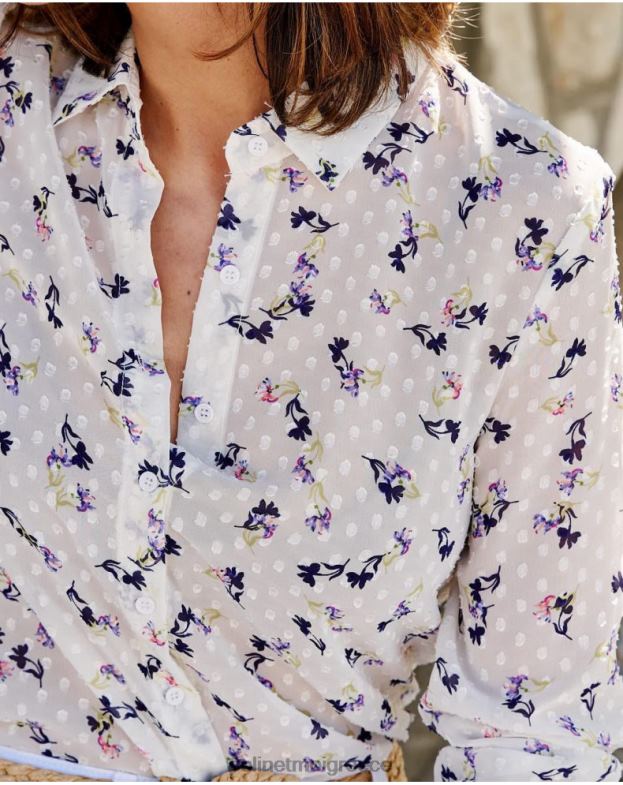 Polin et moi άσπρο πουκάμισο plumeti emelina είδη ένδυσης 8DX0F200