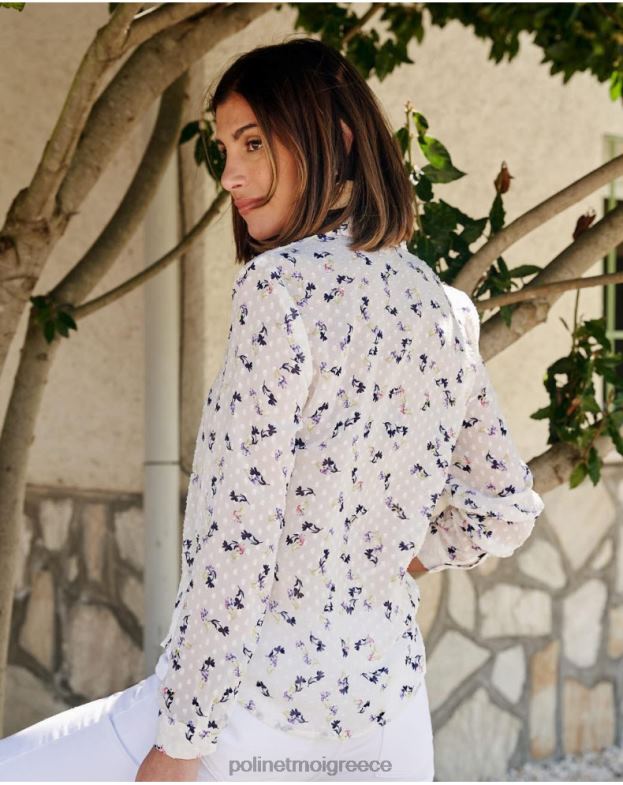 Polin et moi άσπρο πουκάμισο plumeti emelina είδη ένδυσης 8DX0F200