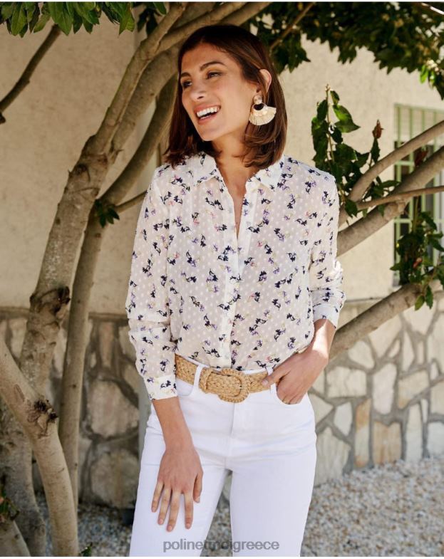 Polin et moi άσπρο πουκάμισο plumeti emelina είδη ένδυσης 8DX0F200