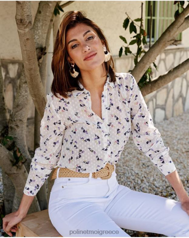 Polin et moi άσπρο πουκάμισο plumeti emelina είδη ένδυσης 8DX0F200