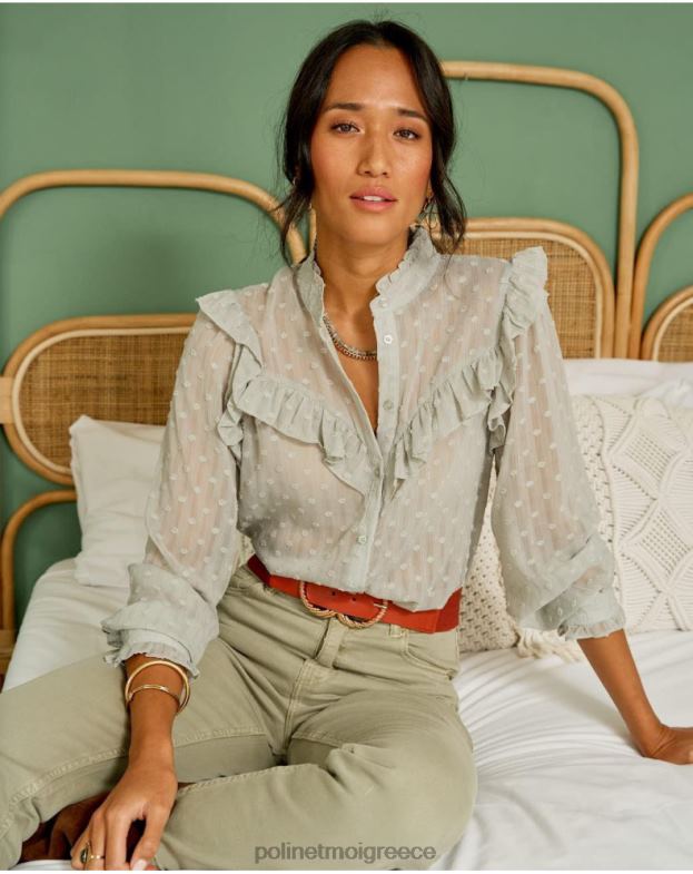 Polin et moi πράσινο μήλο/ μέντα μπλούζα plumeti mona είδη ένδυσης 8DX0F227