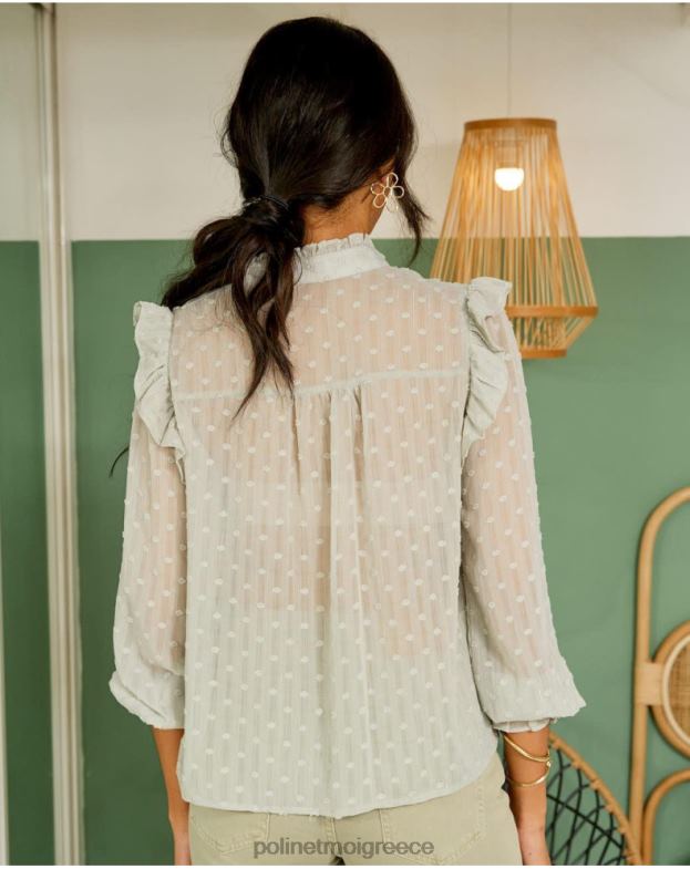 Polin et moi πράσινο μήλο/ μέντα μπλούζα plumeti mona είδη ένδυσης 8DX0F227