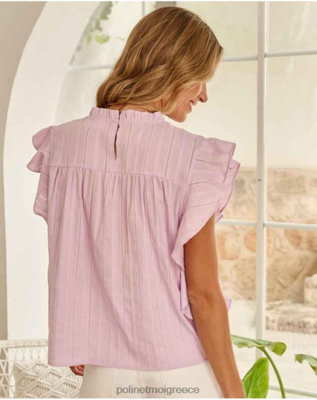 Polin et moi πασχαλιά μπλούζα βολάν saroa είδη ένδυσης 8DX0F170