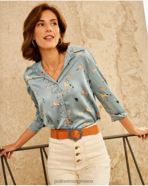 Polin et moi τζην άλογο πουκάμισο vale είδη ένδυσης 8DX0F215