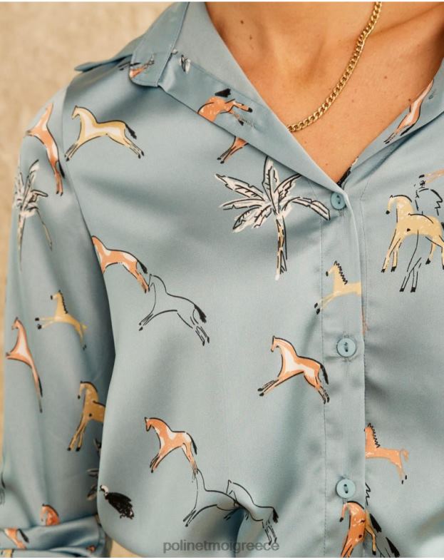 Polin et moi τζην άλογο πουκάμισο vale είδη ένδυσης 8DX0F215