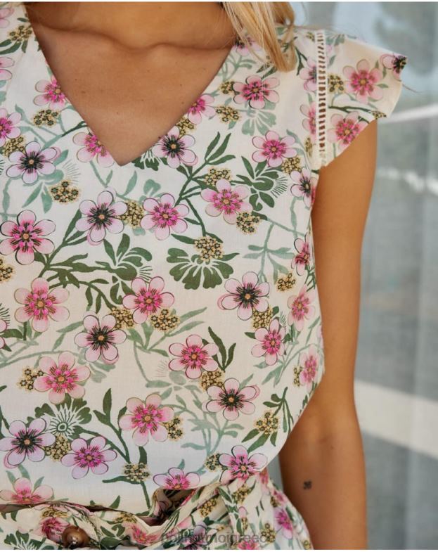 Polin et moi πράσινο μήλο/ μέντα κορυφαίο ρομαντικό Μάγια είδη ένδυσης 8DX0F245