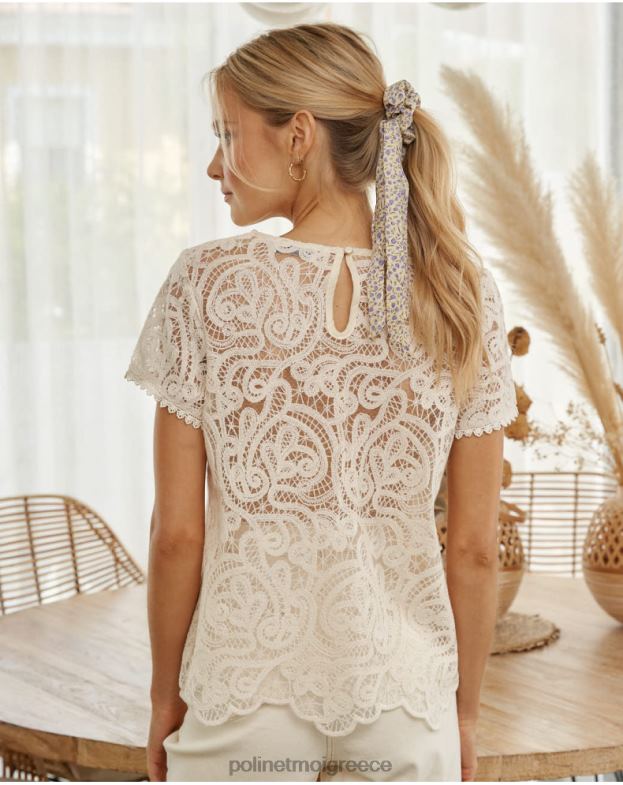 Polin et moi ακατέργαστος κεντητό μπλουζάκι μπρούμα είδη ένδυσης 8DX0F248