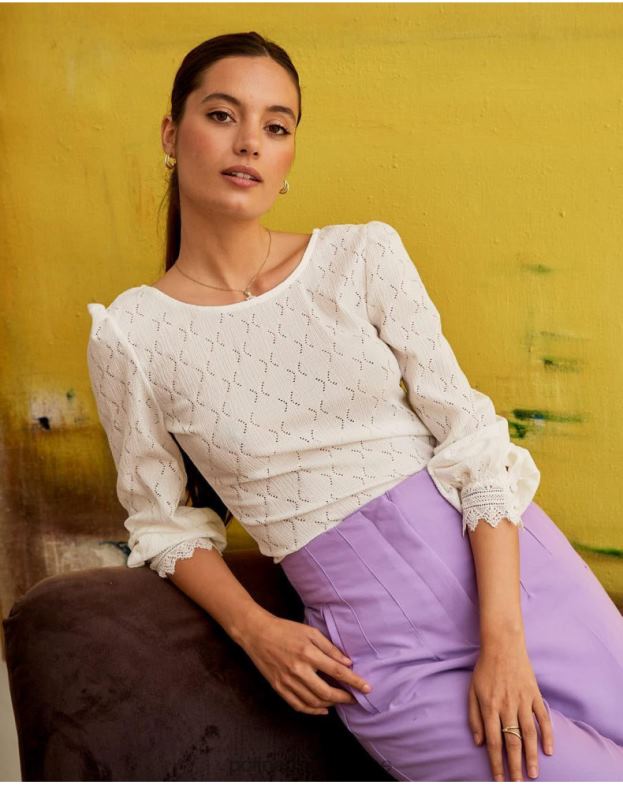 Polin et moi ακατέργαστος κορυφαίο σχέδιο ρεα είδη ένδυσης 8DX0F255