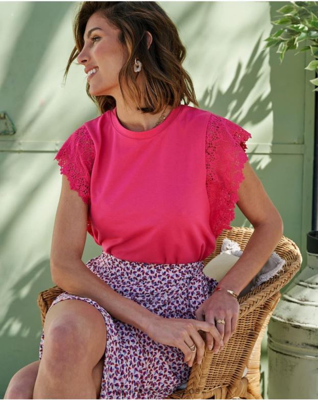 Polin et moi φουξία πάνω βολάν Σίσσυ είδη ένδυσης 8DX0F275