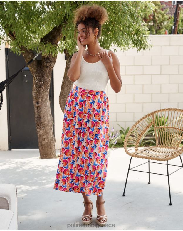 Polin et moi μπεζ τοπ πλεκτά ντελιά είδη ένδυσης 8DX0F280