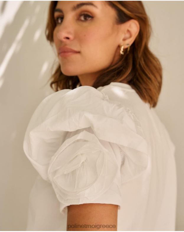 Polin et moi άσπρο κορυφαίο στολίδι manga είδη ένδυσης 8DX0F269