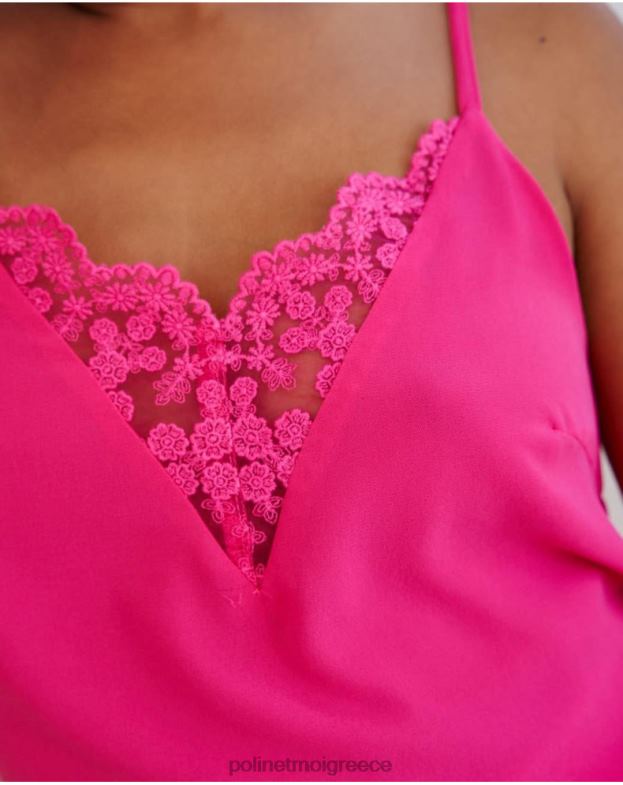 Polin et moi φουξία top δαντέλα emy είδη ένδυσης 8DX0F268