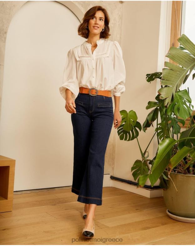 Polin et moi θαλάσσια cropped bea παντελόνι είδη ένδυσης 8DX0F335