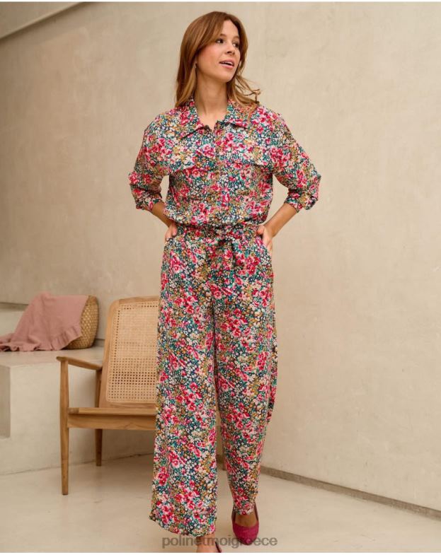 Polin et moi σμαραγδί πράσινο fanni παπιγιόν παντελόνι είδη ένδυσης 8DX0F331