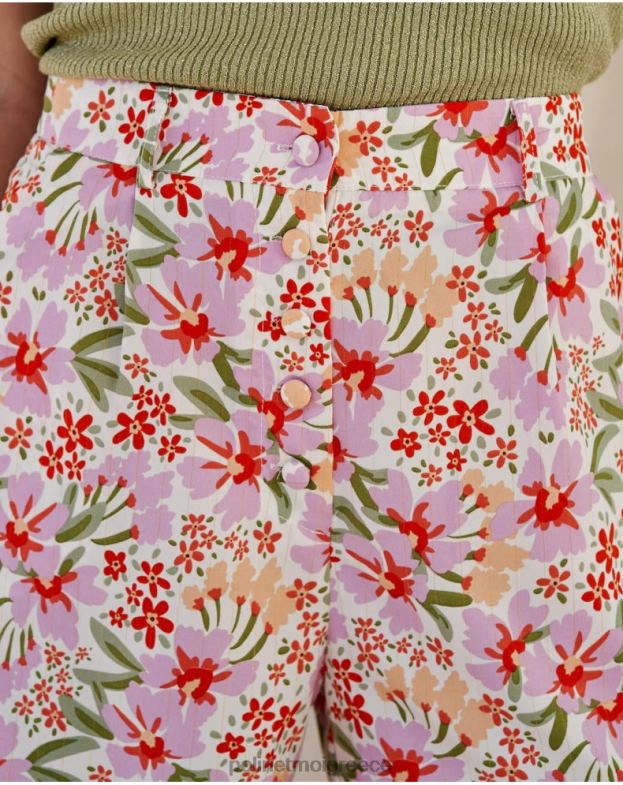 Polin et moi μολόχα λουλουδάτο κοντό wilhelmina είδη ένδυσης 8DX0F329