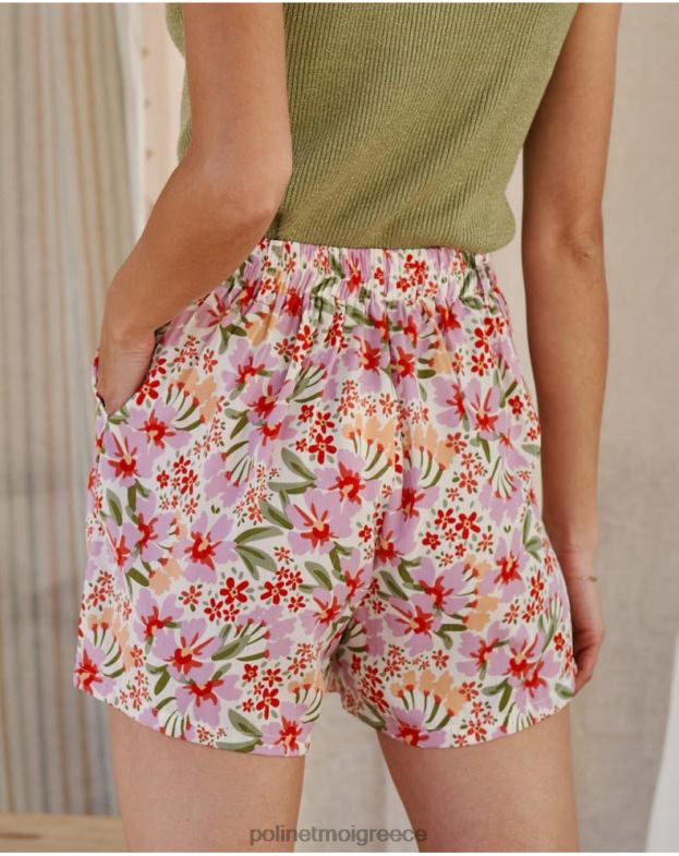 Polin et moi μολόχα λουλουδάτο κοντό wilhelmina είδη ένδυσης 8DX0F329