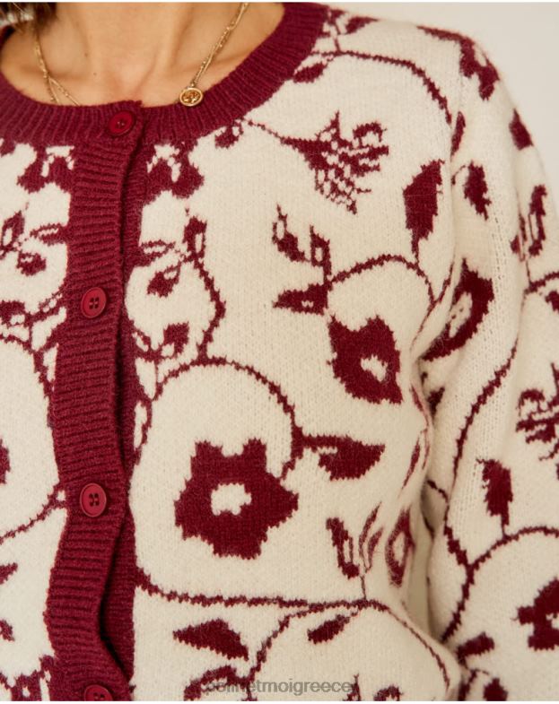 Polin et moi ακατέργαστος ζακέτα με στάμπα σόφιας είδη ένδυσης 8DX0F357