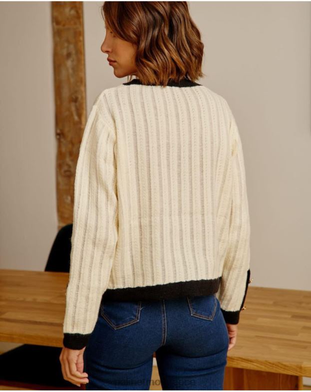 Polin et moi ακατέργαστος κουμπιά ζακέτας davinia είδη ένδυσης 8DX0F358