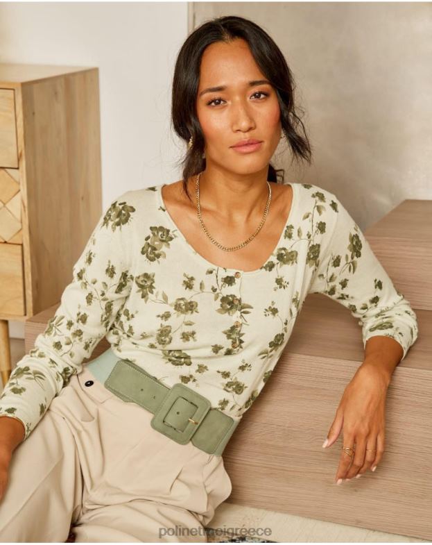 Polin et moi κακή πουλόβερ λουλούδια etna είδη ένδυσης 8DX0F349