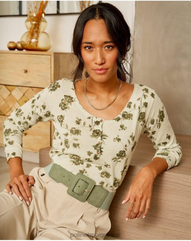 Polin et moi κακή πουλόβερ λουλούδια etna είδη ένδυσης 8DX0F349