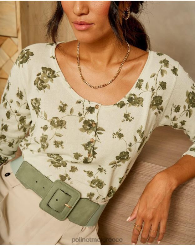 Polin et moi κακή πουλόβερ λουλούδια etna είδη ένδυσης 8DX0F349