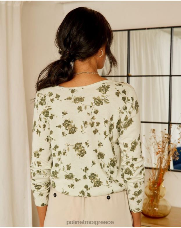 Polin et moi κακή πουλόβερ λουλούδια etna είδη ένδυσης 8DX0F349