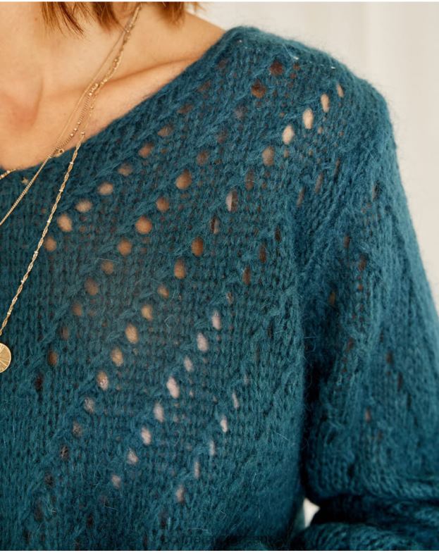 Polin et moi πράσινο δάσος πουλόβερ hilaria drafts είδη ένδυσης 8DX0F356