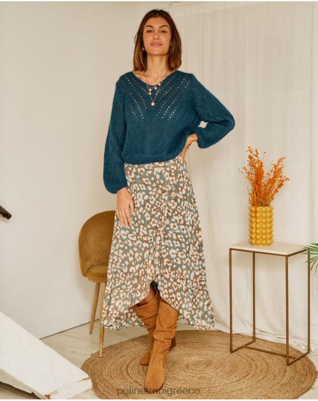 Polin et moi πράσινο δάσος πουλόβερ hilaria drafts είδη ένδυσης 8DX0F356