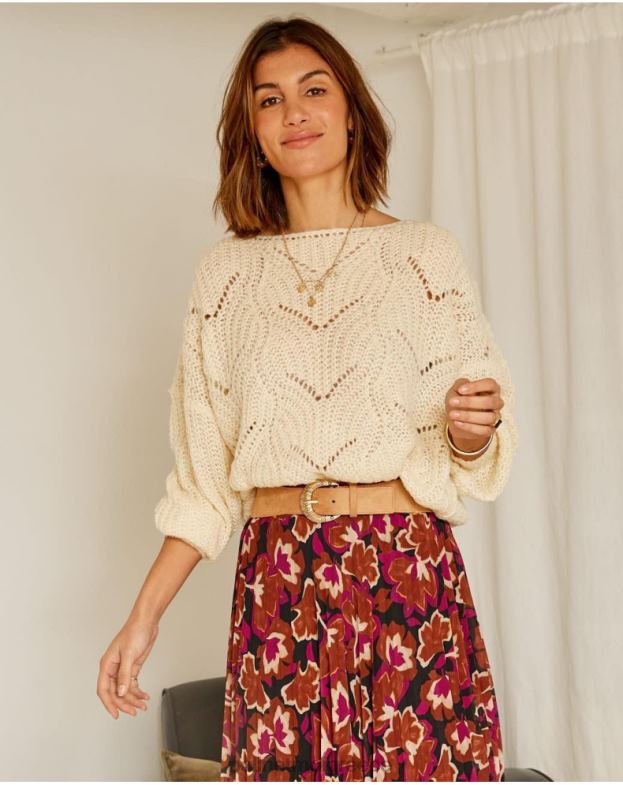 Polin et moi ακατέργαστος πουλόβερ φαρδύ priscilla είδη ένδυσης 8DX0F354