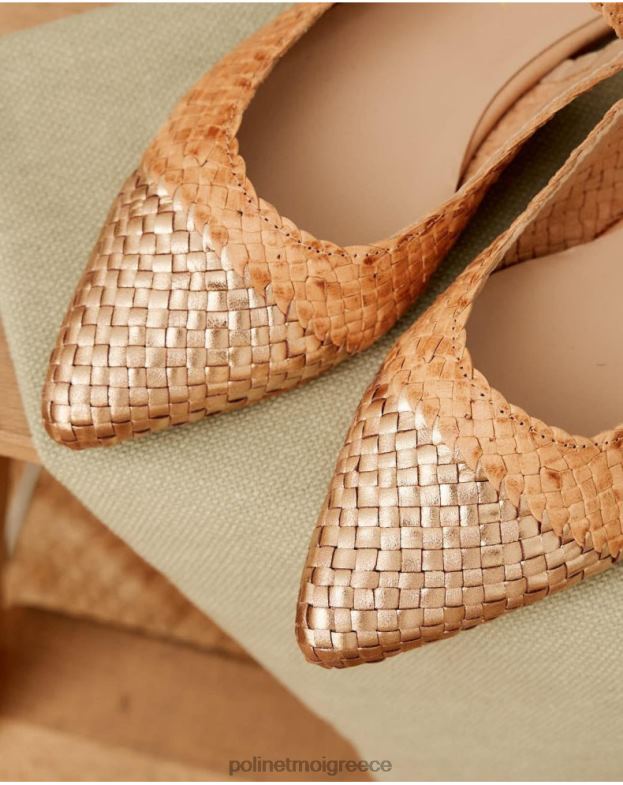 Polin et moi μπεζ Mary Jane Punta Rigobertta είδη υπόδησης 8DX0F416