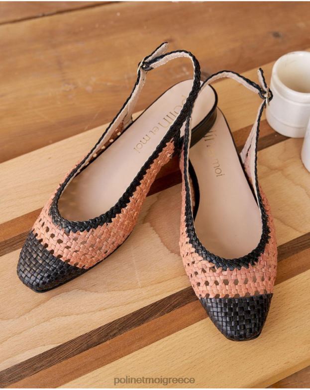 Polin et moi γυμνός υποκόψιμο δίχρωμο nabila είδη υπόδησης 8DX0F465