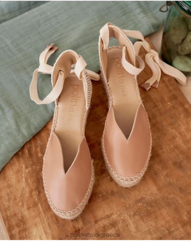 Polin et moi γυμνός δερμάτινη εσπαντρίγια πολίνης είδη υπόδησης 8DX0F418