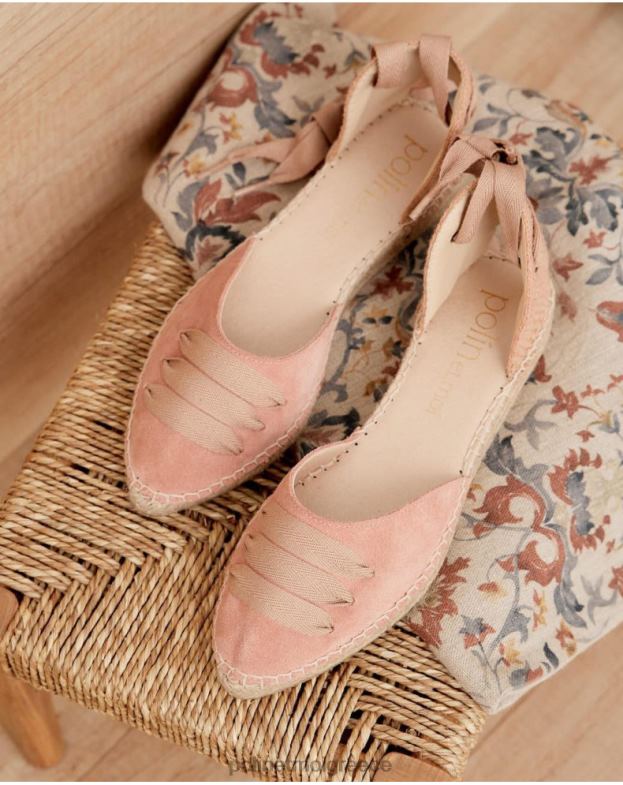 Polin et moi τριαντάφυλλο χωριάτικη εσπαντρίγια κοράκι είδη υπόδησης 8DX0F423