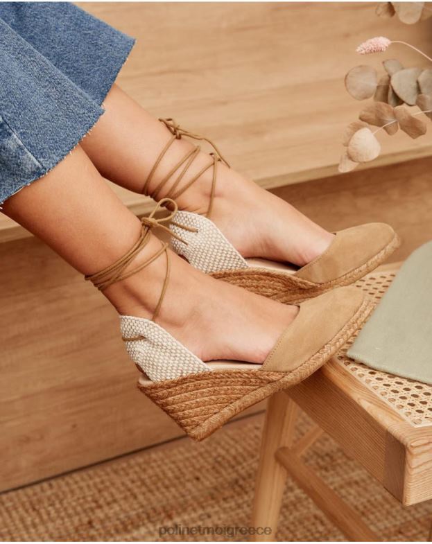 Polin et moi καμήλα σχοινί εσπαντρίγιας εστέλα είδη υπόδησης 8DX0F448