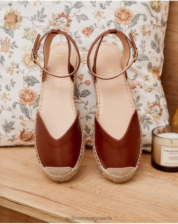 Polin et moi δέρμα εσπαντρίγια νάπα φερί είδη υπόδησης 8DX0F493