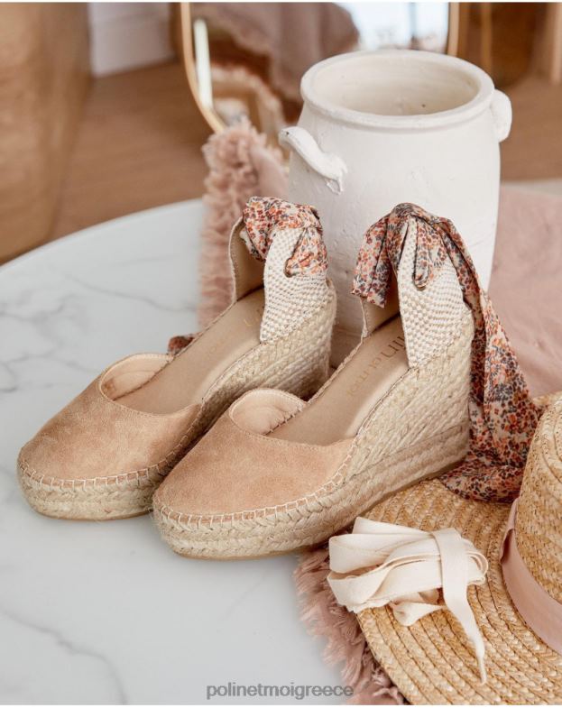 Polin et moi καμήλα liberty κορδέλα εσπαντρίγια fina είδη υπόδησης 8DX0F510