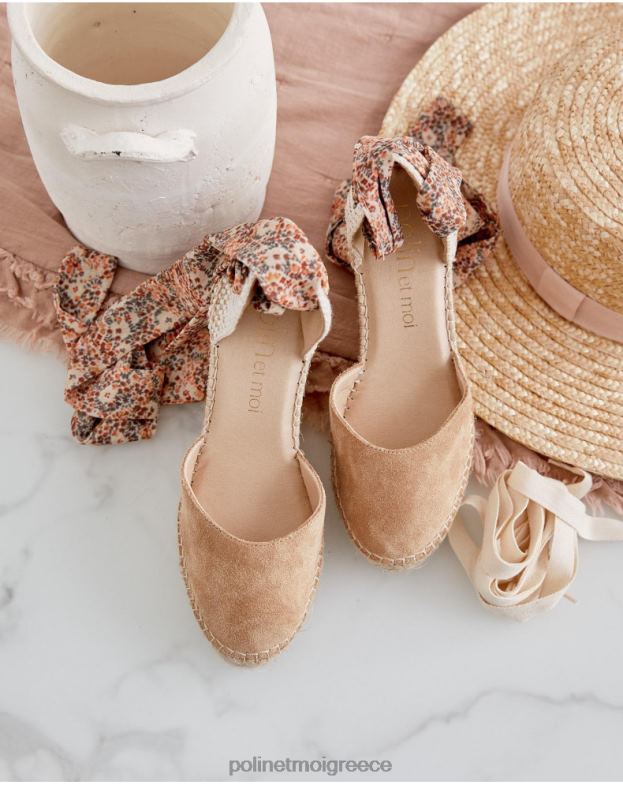 Polin et moi καμήλα liberty κορδέλα εσπαντρίγια fina είδη υπόδησης 8DX0F510