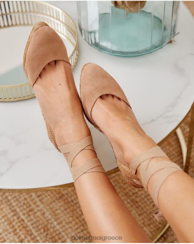 Polin et moi καμήλα λαιμόκοψη εσπαντρίγιας mafalda είδη υπόδησης 8DX0F457