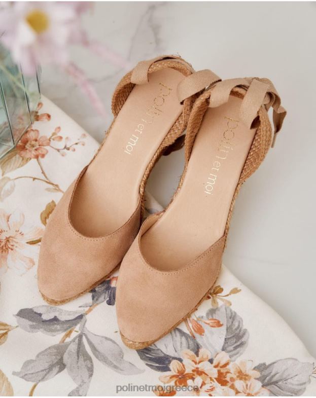 Polin et moi καμήλα λαιμόκοψη εσπαντρίγιας mafalda είδη υπόδησης 8DX0F457