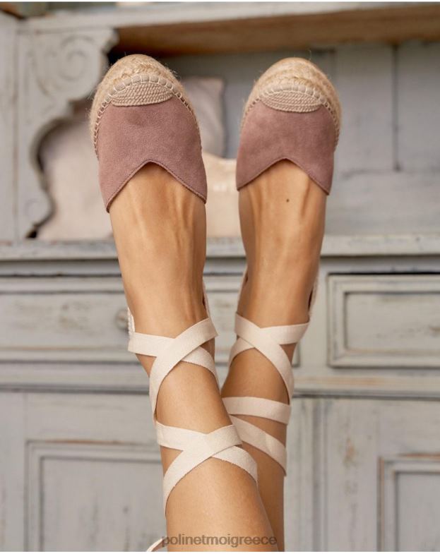 Polin et moi λεβάντα εσπαντρίγια καρδιά tori είδη υπόδησης 8DX0F431