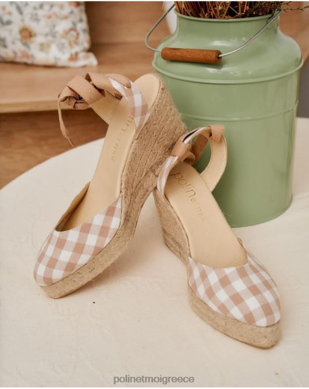 Polin et moi ακατέργαστος εσπαντρίγια vichy bimba είδη υπόδησης 8DX0F429