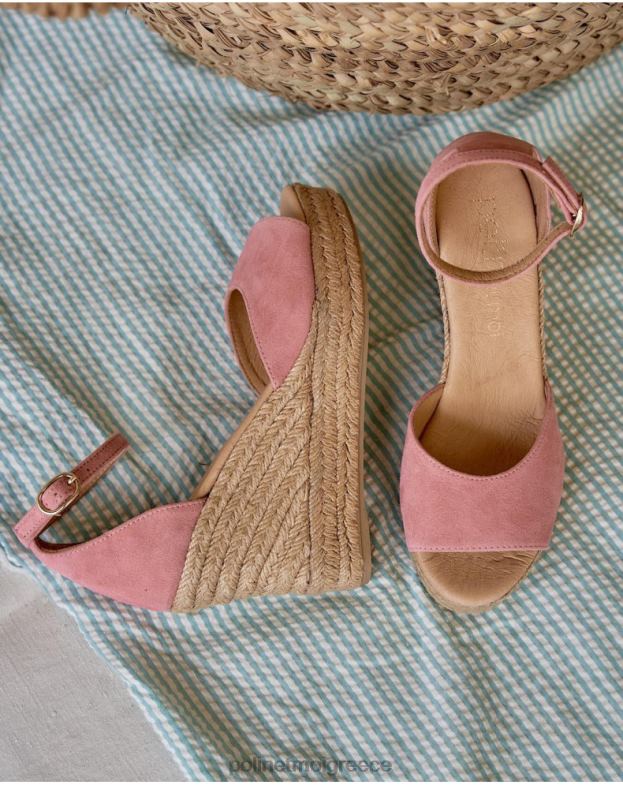 Polin et moi γυμνός σανδάλι σφήνα liliya είδη υπόδησης 8DX0F434