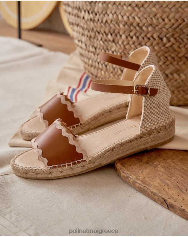 Polin et moi δέρμα σανδάλι ondas anika είδη υπόδησης 8DX0F455