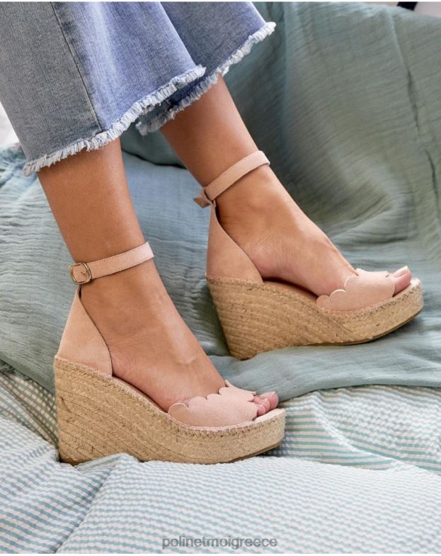 Polin et moi τριαντάφυλλο σανδάλι ondas azahara είδη υπόδησης 8DX0F443