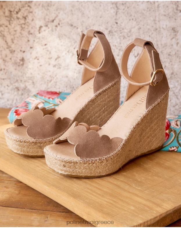 Polin et moi άμμος σανδάλι ondas azahara είδη υπόδησης 8DX0F450