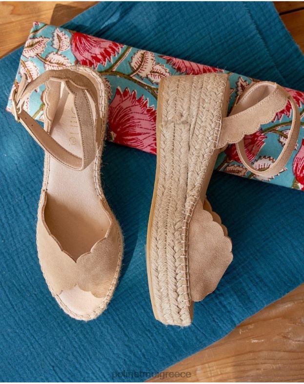 Polin et moi τεφρόχρουν χρώμα σανδάλι ondas maissa είδη υπόδησης 8DX0F420