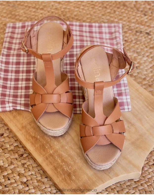 Polin et moi δέρμα zhanna σταυρό σανδάλι είδη υπόδησης 8DX0F411